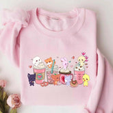 Cute Aniteez Kpop Crew Neck Sweatshirt